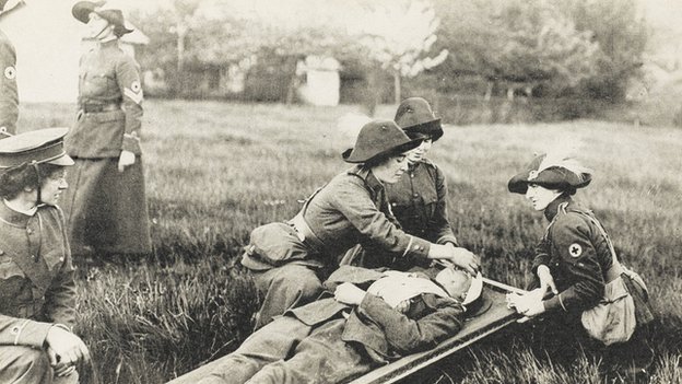 English nurses WWI