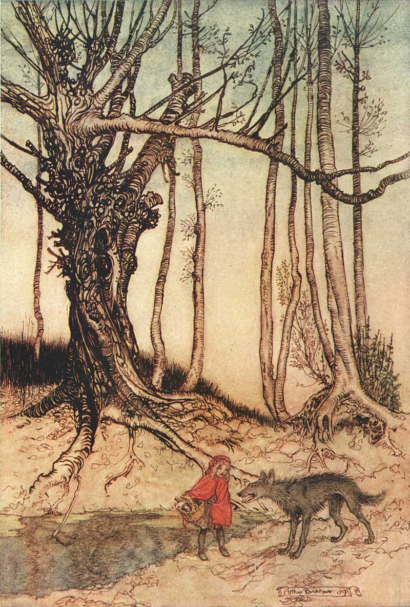 Grimm's Fairytales, Arthur Rackham illustration