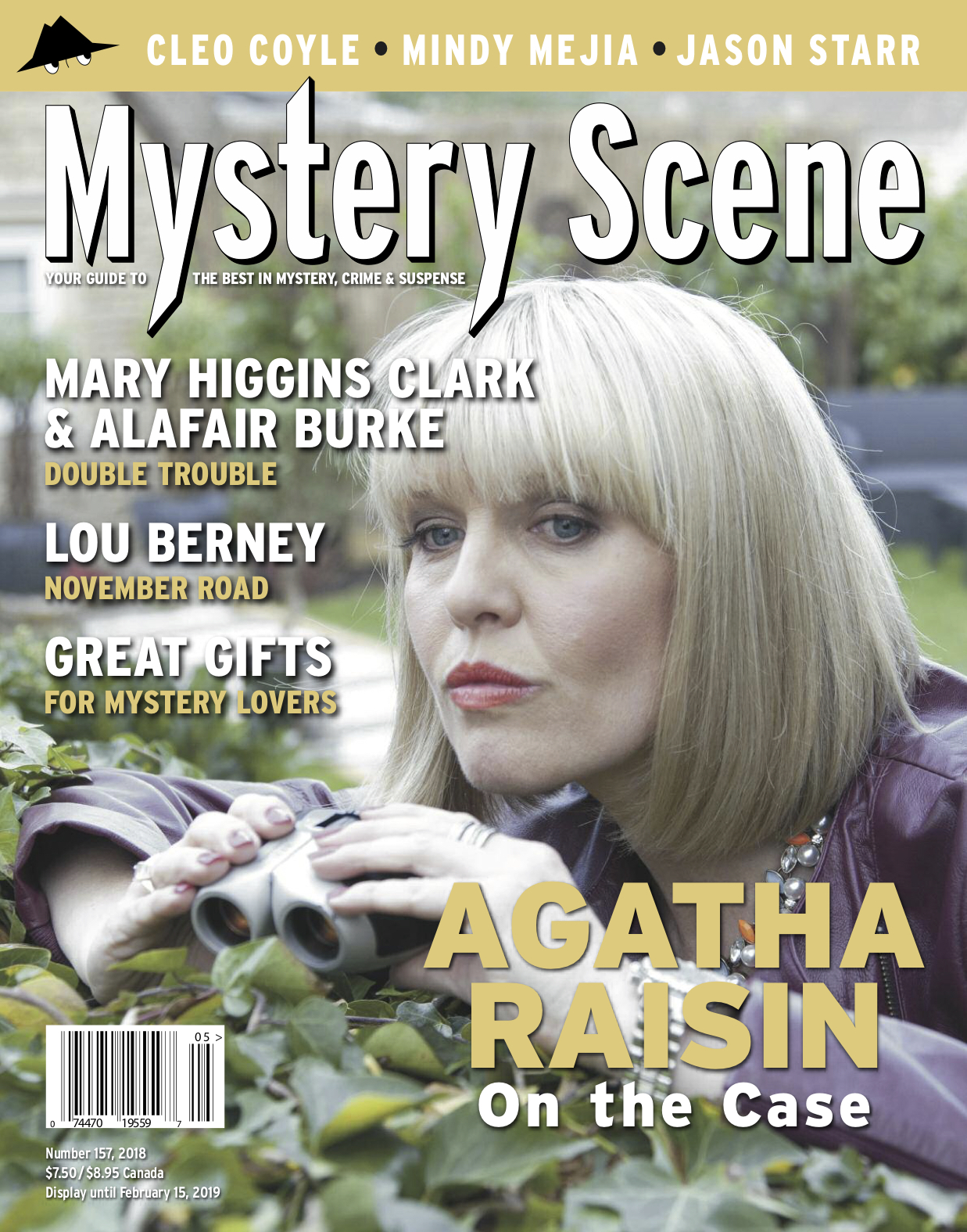 Mystery Scene Back Issue #157, Agatha Raisin (Canada)